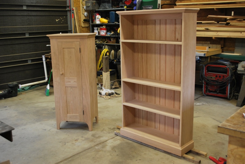 wood project bookshelfs